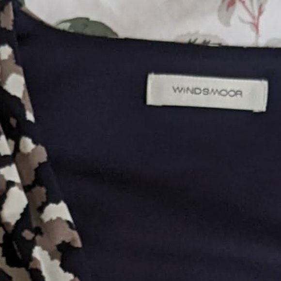 Windsmoor Dress with 3/4 length sleeves size 10 - Picture 10 of 10